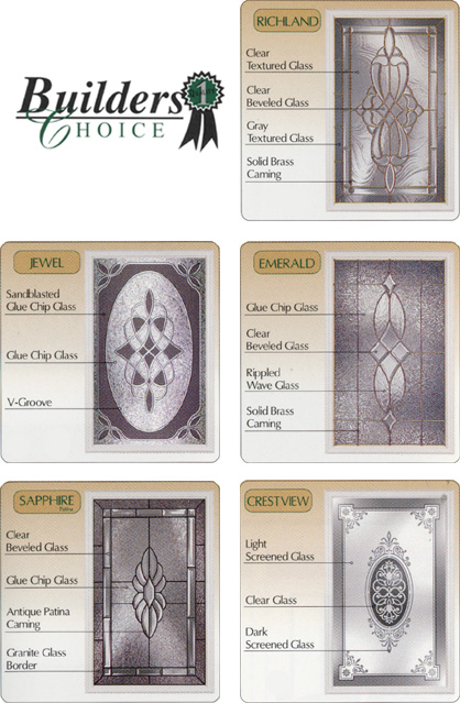 Builder's Choice Glass Styles