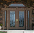 Entry Unit with Sidelites and Transom